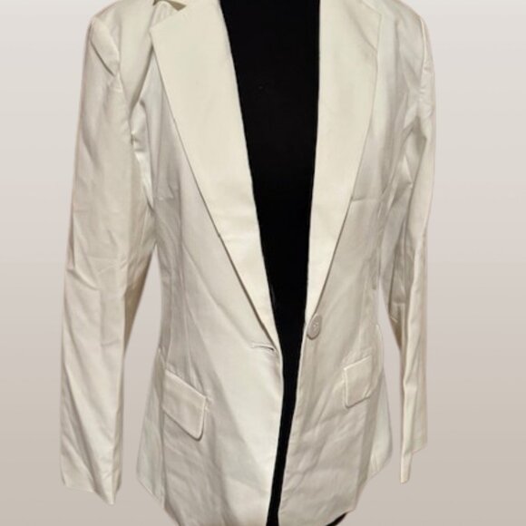 clcybell Jackets & Blazers - CLcybell White Blazer
